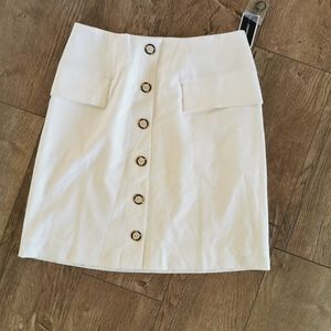 Nine West white pencil skirt size 6